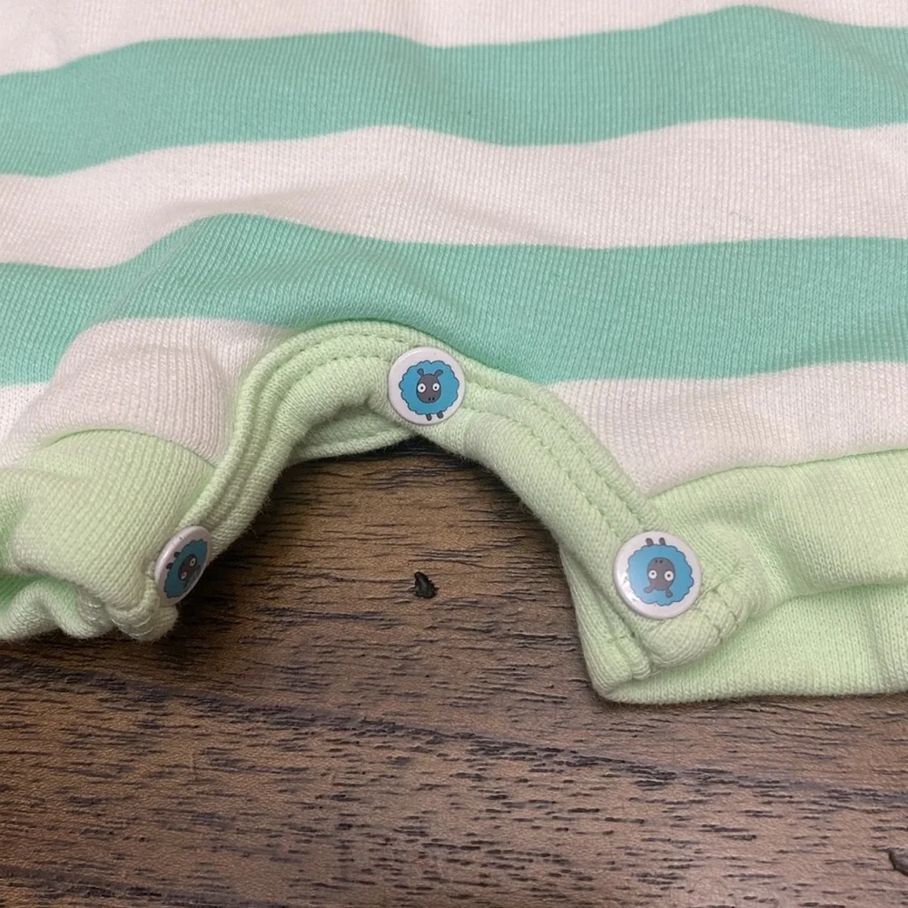 Purl Lamb Dinosaur Hoodie one-piece summer Romper Cotton 0-6 months